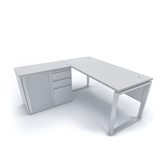 STEEL-O｜簡約口型桌腳