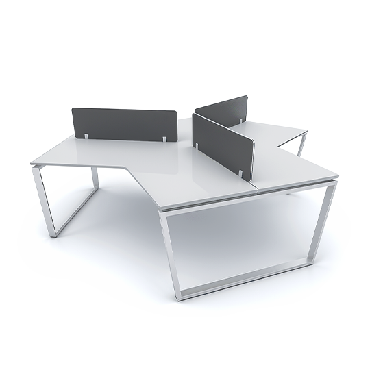 STEEL-T ｜ 現代T字桌腳